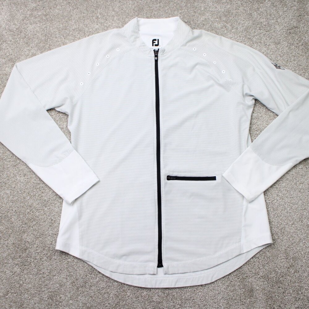 Footjoy White Light Fall/Spring Jacket - image 1